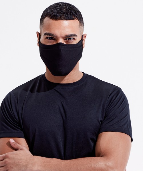 Plain TriDri® Fitness mask Mask TriDri® Outer: 150 . Mid-foam layer: 115 . Inner-layer: 250  GSM