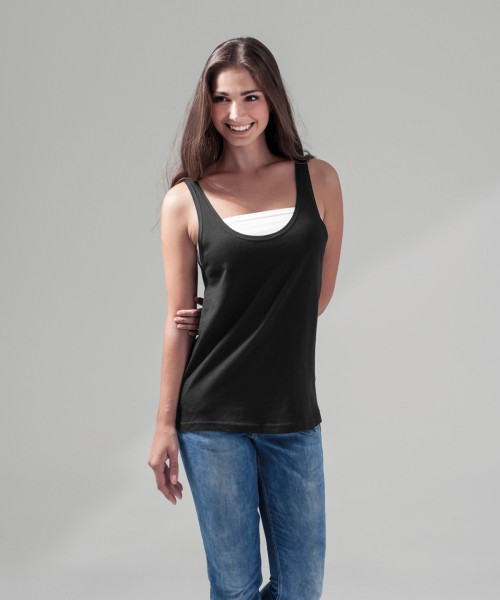 Plain Women's tank top Top Build Your Brand 140 GSM