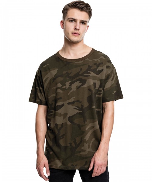 Plain Camo tee  T-shirts Build Your Brand 140 GSM