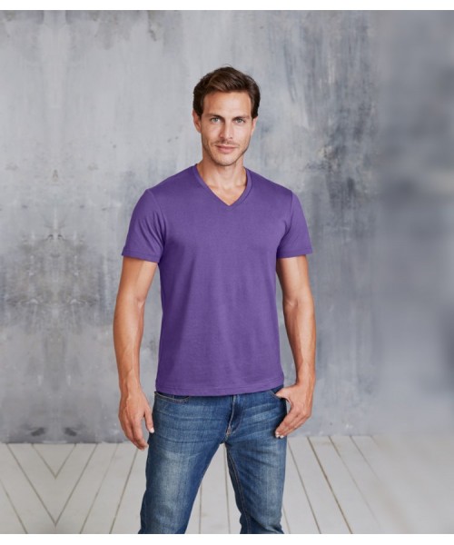 Plain T-Shirt V Neck Kariban 180 gsm