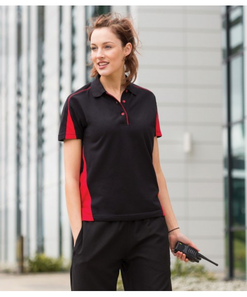 Plain Ladies Club Pique Polo Shirt Finden & Hales 200 GSM