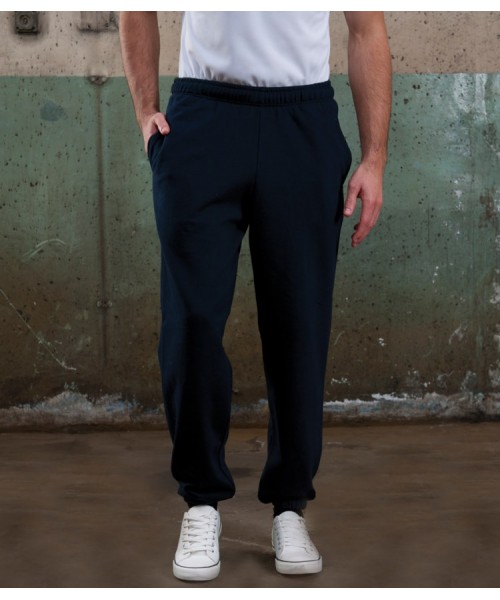 Plain College Cuffed Jog Pants AWDis Just Hoods 280 GSM