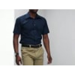 Plain Tencel Fitted Shirt Short Sleeve Russell 136 gsm