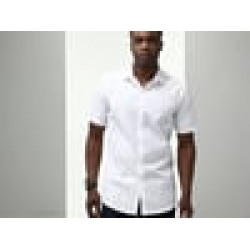 Plain Shirt Short Sleeve Stretch Russell Black 130 gsm White 125 GSM