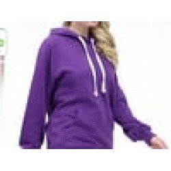 Plain Girlie Heather Sweatshirt AWDis Just Hoods 225 GSM