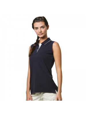 Plain Polo Shirt Sleeveless Pique Gamegear 210 GSM