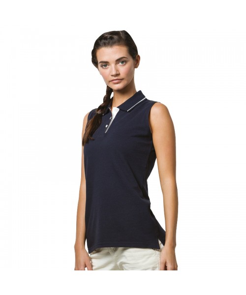 Plain Polo Shirt Sleeveless Pique Gamegear 210 GSM