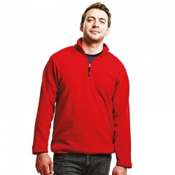 Plain Micro Fleece Zip Neck Regatta 170 GSM