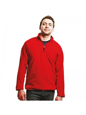 Plain Micro Fleece Zip Neck Regatta 170 GSM