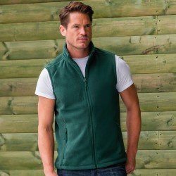 Plain Gilet Outdoor Fleece Russell 320 GSM