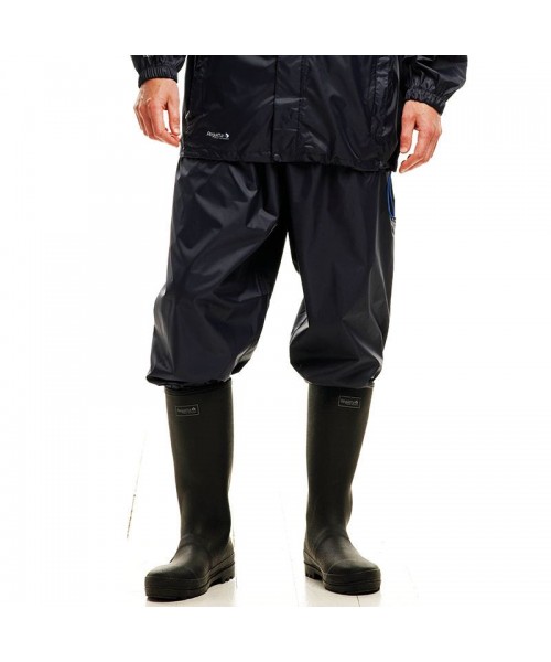 Plain Waterproof Overtrousers Packaway Regatta