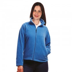 Plain Micro Fleece Ladies Zip Neck Regatta 170 GSM