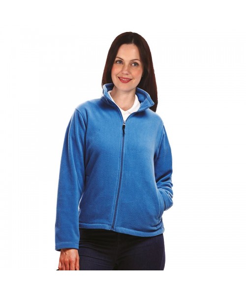 Plain Micro Fleece Ladies Zip Neck Regatta 170 GSM