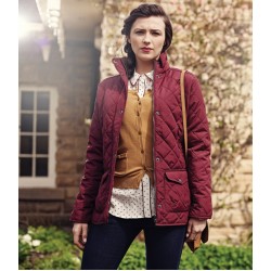 Plain Jacket Ladies Quilted Tarah Regatta