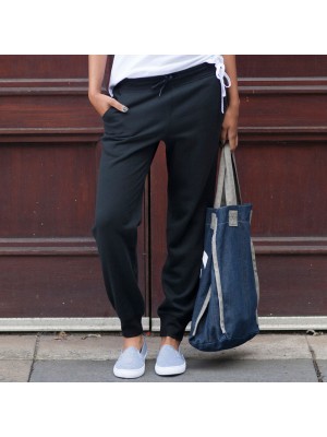 Plain Jog Pants Ladies Cuffed Skinnifit 250 GSM