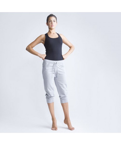 Plain Jog Pants 3/4 Ladies Skinnifit 280 GSM