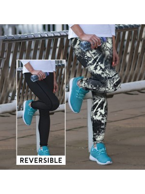 Plain Leggings Reversible Work Out Skinnifit 270 GSM