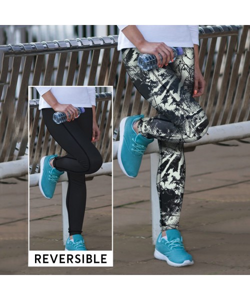 Plain Leggings Reversible Work Out Skinnifit 270 GSM