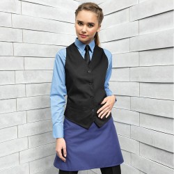 Plain Waistcoat Ladies Hospitality Premier 195 GSM