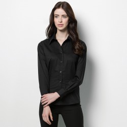 Plain Long Sleeve Shirt Bargear Ladies Kustom Kit 120 GSM