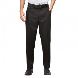 Plain Hospitality Trousers Flat Fronted Premier 215 GSM