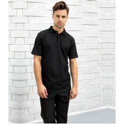 Plain Polo Shirt Stud Pique Premier 200 GSM