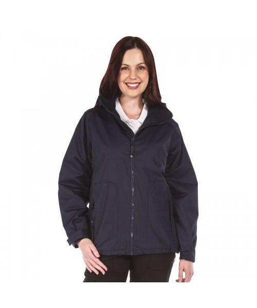 Plain Insulated Jacket Ladies Hudson Waterproof Regatta
