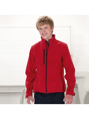 Plain Soft Shell Jacket Men Russell