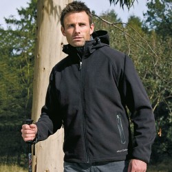 Plain Soft Shell Jacket Zorax Z-Tech Result