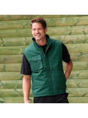 Plain Gilet Mens Russell