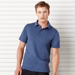 Plain Polo Shirt Jersey 5 Button Canvas 130 GSM