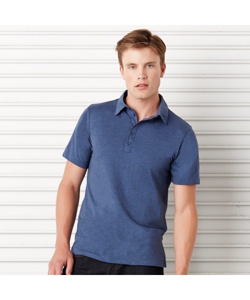 Plain Polo Shirt Jersey 5 Button Canvas 130 GSM