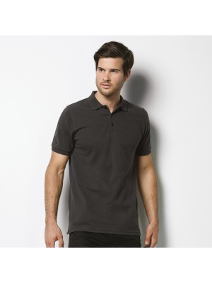 Plain Polo Shirt Klassic Heavy Slim Fit Pique Kustom Kit 220 GSM