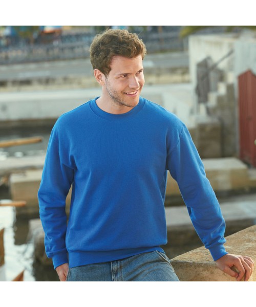 Plain Sweatshirt Premium Drop Shoulder Fruit Of The Loom 280 GSM