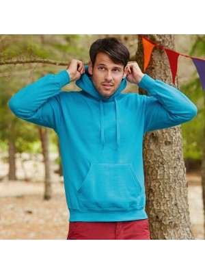 Plain Sweatshirt Hooded Fruit of the Loom 280 GSM