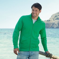 Plain Sweat Jacket Lightweight Fruit Of The Loom 240 GSM