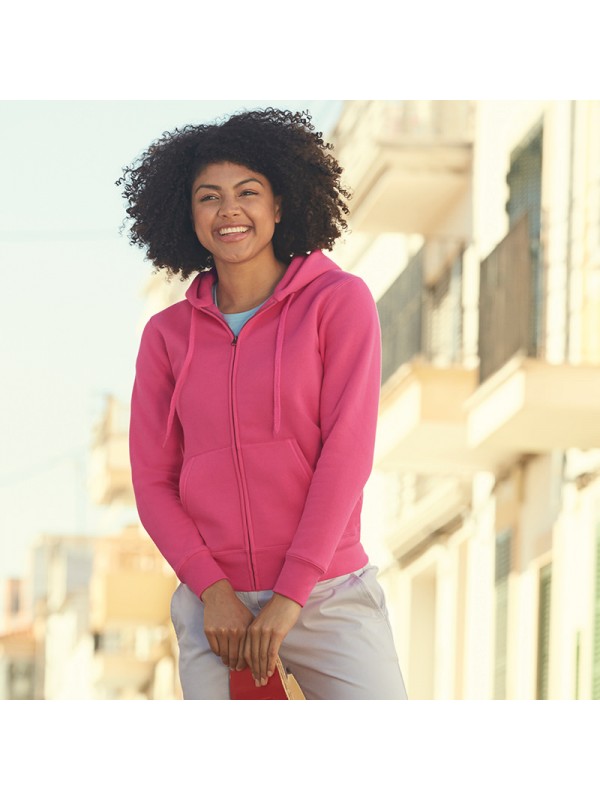 Slim plain zipper hooded jacket shop