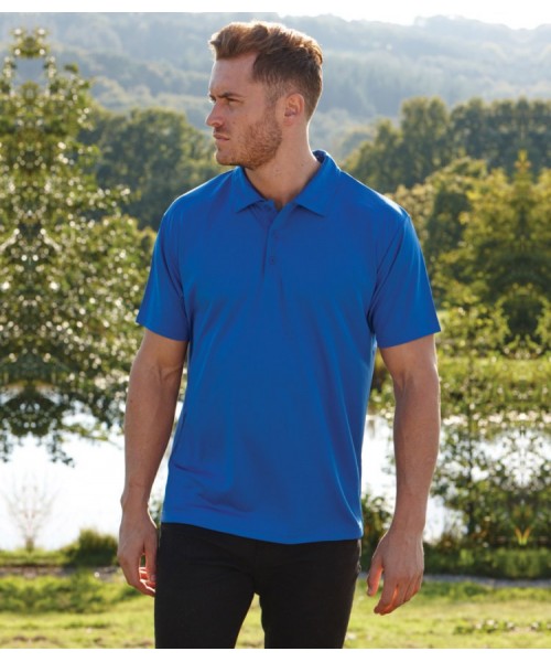 Plain Polo Shirt Performance Fruit of the Loom 140 GSM