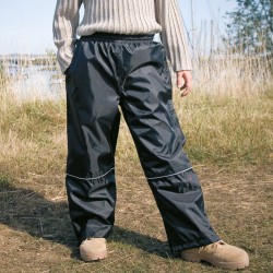 Plain pro-coach trouser Junior/youth waterproof 2000 Result