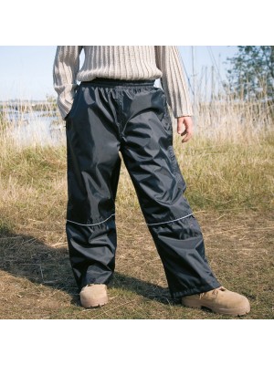 Plain pro-coach trouser Junior/youth waterproof 2000 Result