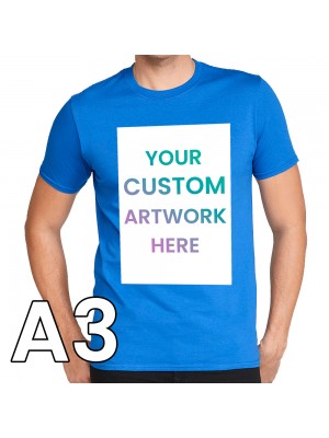 DTF A3 Print (29.7 X 42CM) Custom Heat Transfer Paper