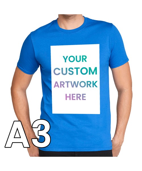 DTF A3 Print (29.7 X 42CM) Custom Heat Transfer Paper