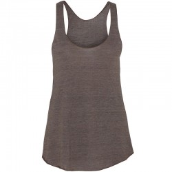 Plain Women's tri-blend racerback tank American Apparel 125 GSM