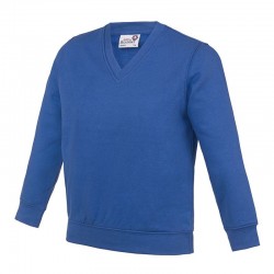 Plain Academy v-neck sweatshirt AWDis Academy 280 GSM