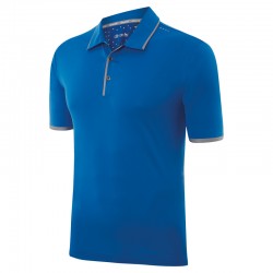 Plain Climachill bonded solid polo Adidas 200 GSM