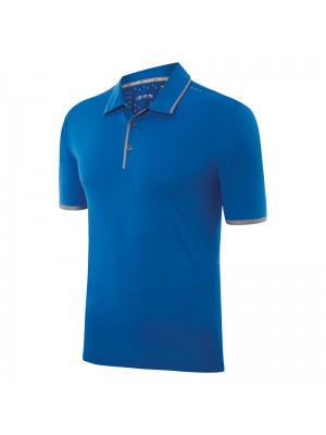 Plain Climachill bonded solid polo Adidas 200 GSM