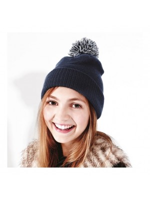 Duo Beanie Junior Snowstar Beechfield Headwear 