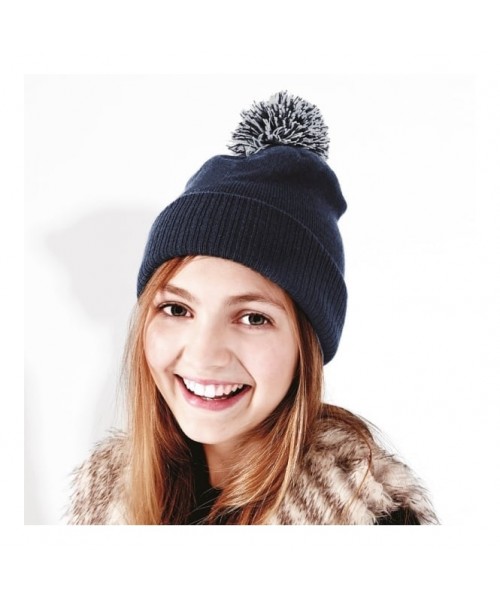 Duo Beanie Junior Snowstar Beechfield Headwear 