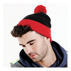 Two-Tone Beanie Snowstar Duo Beechfield Headwear 