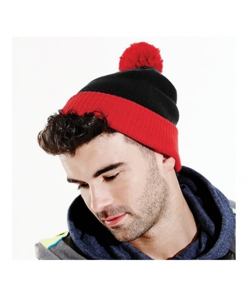 Two-Tone Beanie Snowstar Duo Beechfield Headwear 